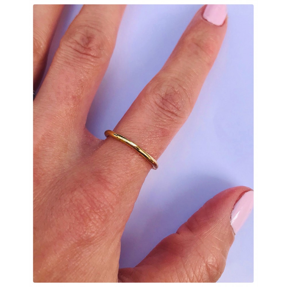 İnce Düz Yüzük İnce Düz Yüzük