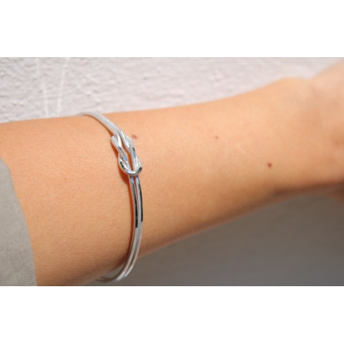 Çiftli Örgü Ajda Bilezik Çiftli Örgü Ajda Bilezik