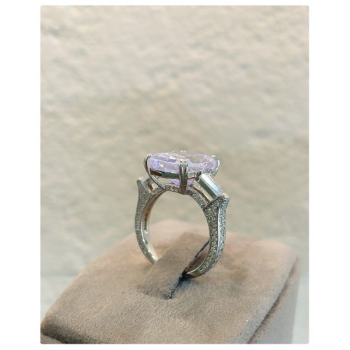 Kunzit Taşlı Yüzük Kunzit Taşlı Yüzük