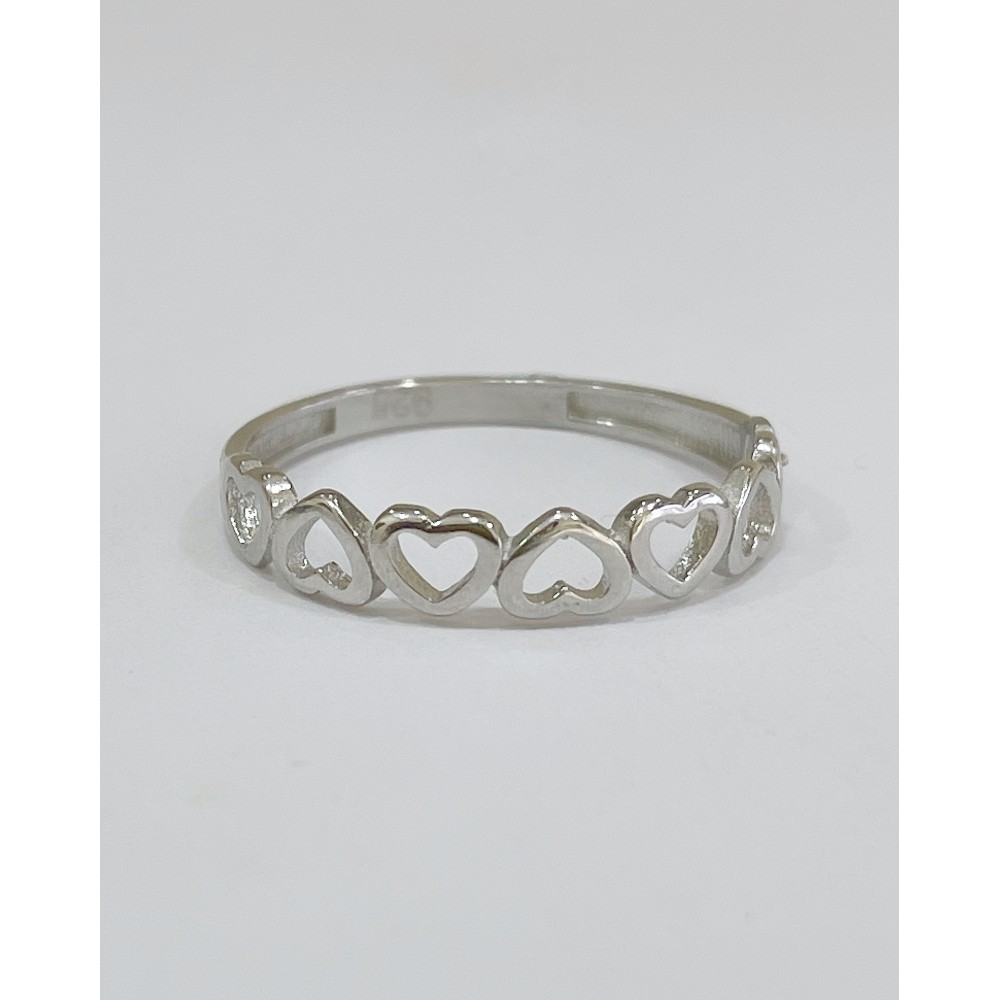 Sıralı Kalp Yüzük