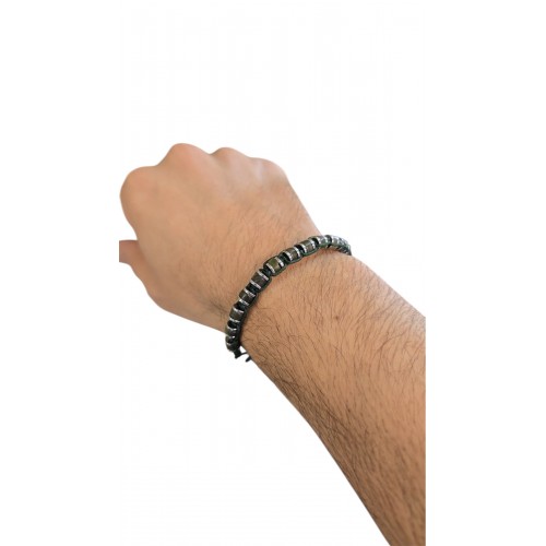 Jade ve Hematit Taşlı Bileklik Jade ve Hematit Taşlı Bileklik