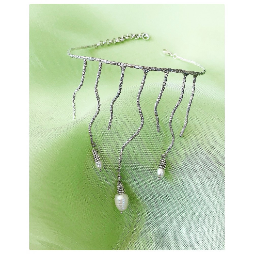 Yansıyan İnciler Kol Bileziği