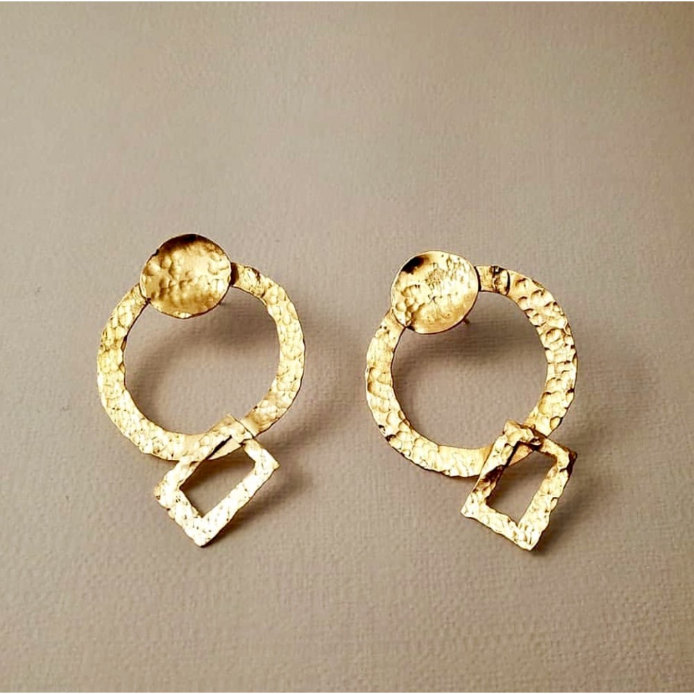 Geometrik Şekil Küpe